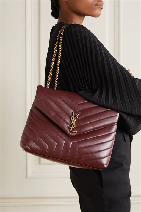 ysl burgundy wallet|saint laurent handbags.